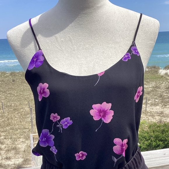 Bar III Black Floral Cami Tank - Picture 9 of 9